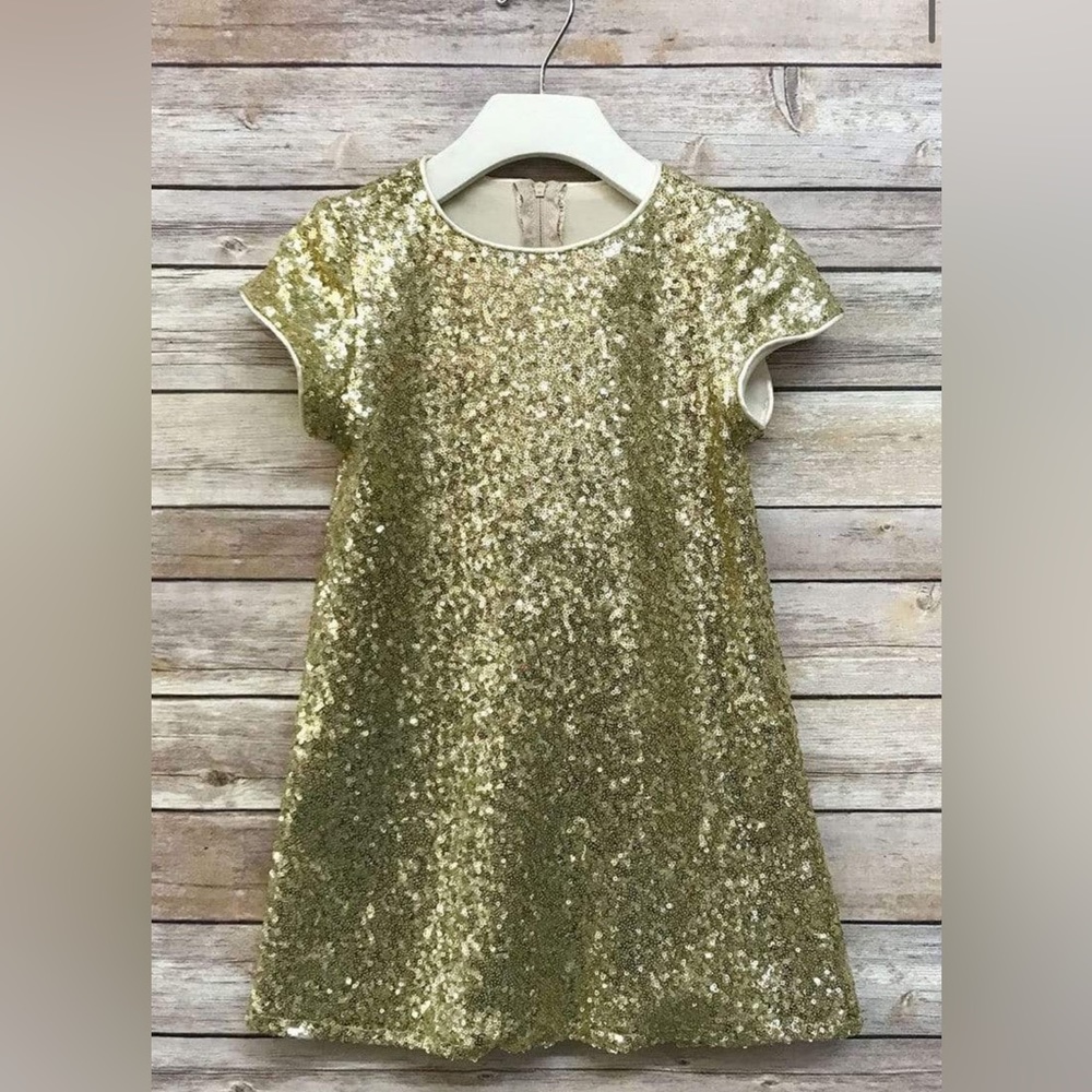Petite Adele Katy Dress Girl’s Sequin Shift Dress
